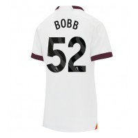 Manchester City Oscar Bobb #52 Bortedrakt Dame 2023-24 Kortermet